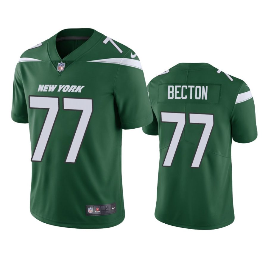 mens jets mekhi becton green vapor limited jersey