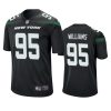 mens jets quinnen williams black game jersey