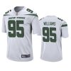 mens jets quinnen williams white game jersey