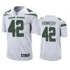 mens jets thomas hennessy white 2019 game jersey