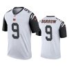 mens joe burrow bengals white color rush legend jersey