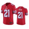 mens jordan poyer bills red color rush limited jersey