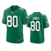 mens julio jones eagles kelly green alternate game jersey