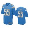 mens junior seau chargers powder blue game jersey