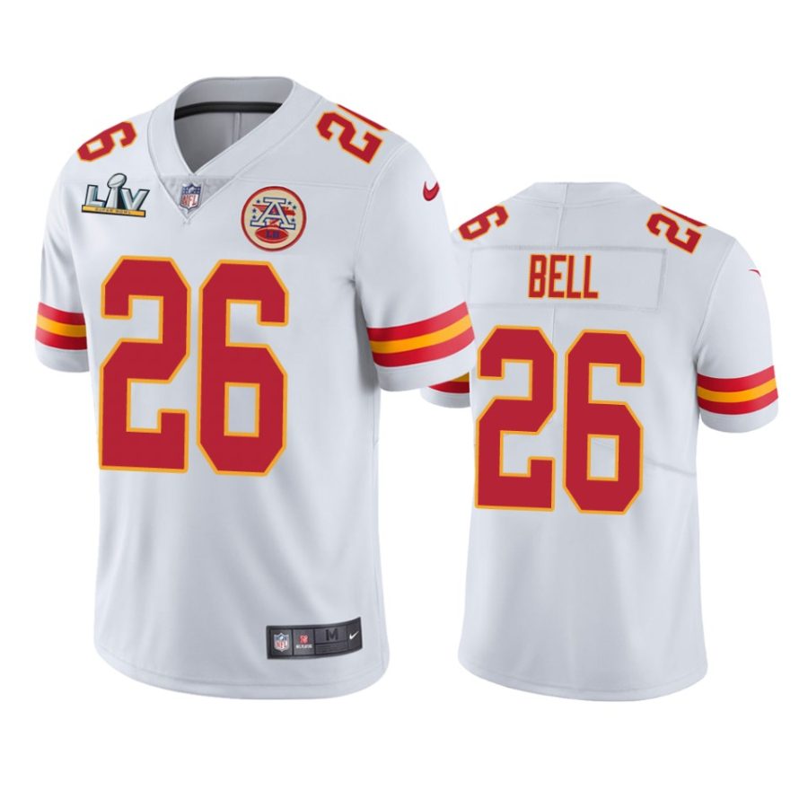 mens kansas city chiefs bobby bell white super bowl lv vapor limited jersey