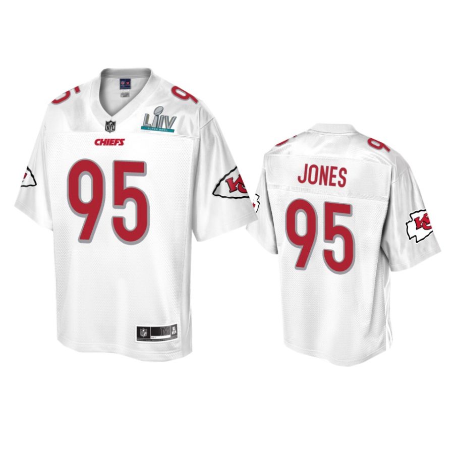 mens kansas city chiefs chris jones white super bowl liv champions jersey