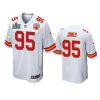 mens kansas city chiefs chris jones white super bowl liv game jersey