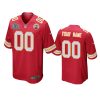 mens kansas city chiefs custom red super bowl liv game jersey