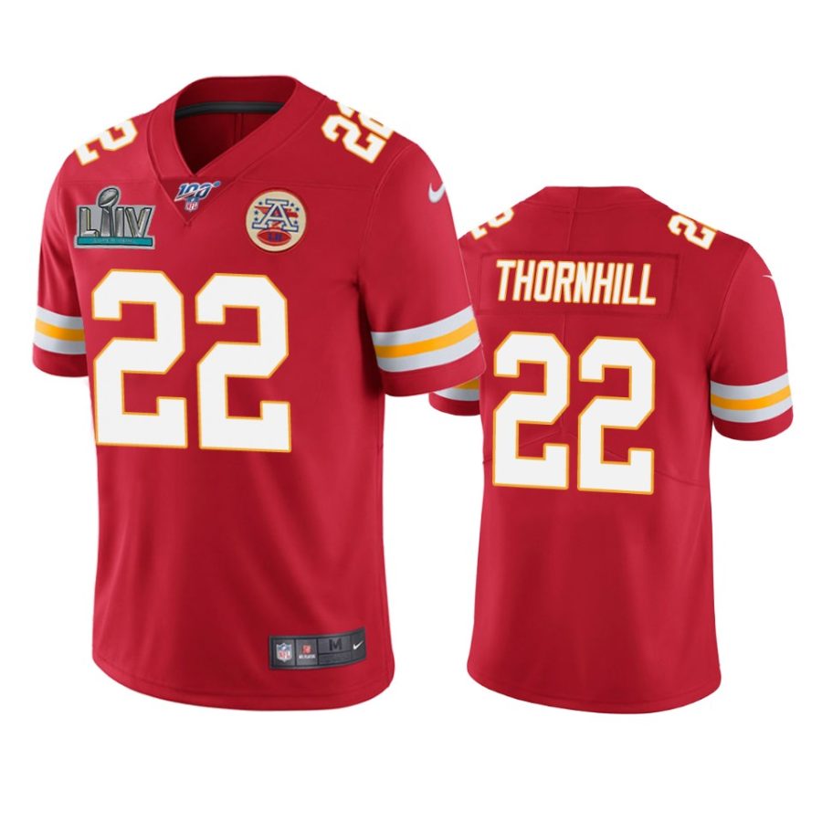 mens kansas city chiefs juan thornhill red super bowl liv vapor limited jersey