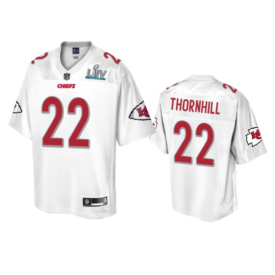 mens kansas city chiefs juan thornhill white super bowl liv champions jersey