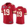 mens kansas city chiefs kadarius toney red super bowl lvii vapor limited jersey