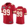 mens kansas city chiefs khalen saunders red super bowl liv vapor limited jersey