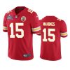 mens kansas city chiefs patrick mahomes red super bowl lvii vapor limited jersey