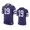 mens kansas state wildcats 19 purple legend jersey