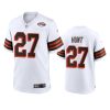 mens kareem hunt browns white alternate game 1946 collection jersey