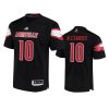 mens louisville cardinals jaire alexander black college football jersey