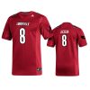 mens louisville cardinals lamar jackson adidas red replica jersey