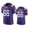 mens lsu tigers alan faneca purple 2020 national championship jersey