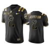 mens lsu tigers justin jefferson black 2020 national champions golden edition jersey