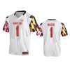 mens maryland terrapins d.j. moore white college football jersey