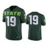 mens michigan state spartans 19 green game jersey
