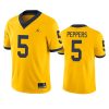 mens michigan wolverines jabrill peppers maize college football jersey