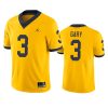 mens michigan wolverines rashan gary maize college football jersey