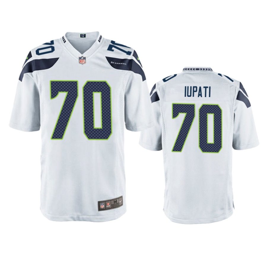 mens mike iupati seahawks white game jersey