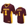 mens minnesota golden gophers 1 maroon max power jersey