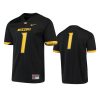 mens missouri tigers 1 black untouchable jersey