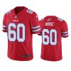 mens mitch morse bills red color rush limited jersey