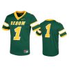 mens ndsu bison 1 green untouchable jersey