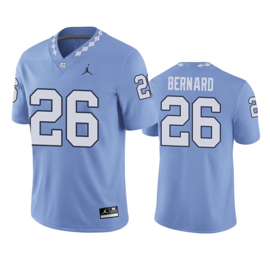 mens north carolina tar heels giovani bernard carolina blue game jersey