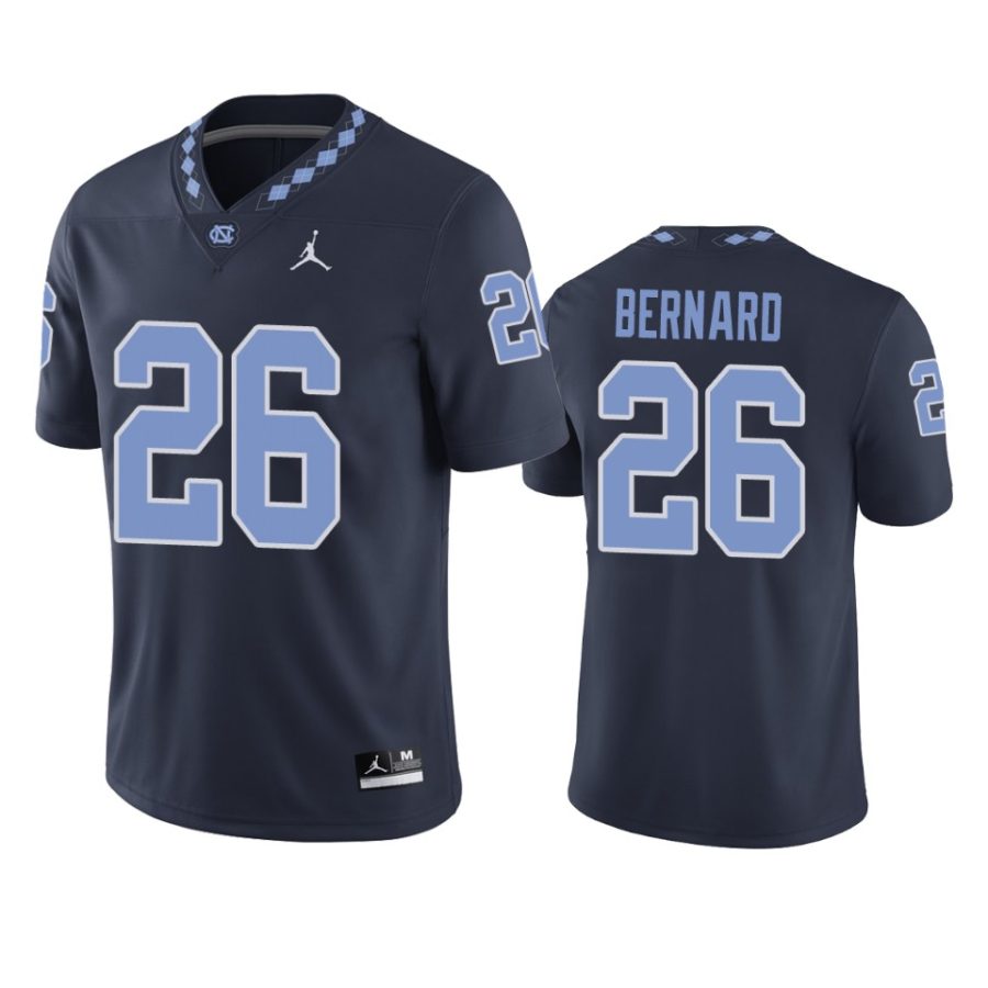 mens north carolina tar heels giovani bernard navy game jersey