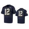 mens notre dame fighting irish 12 navy college football jersey