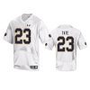 mens notre dame fighting irish golden tate white college football jersey