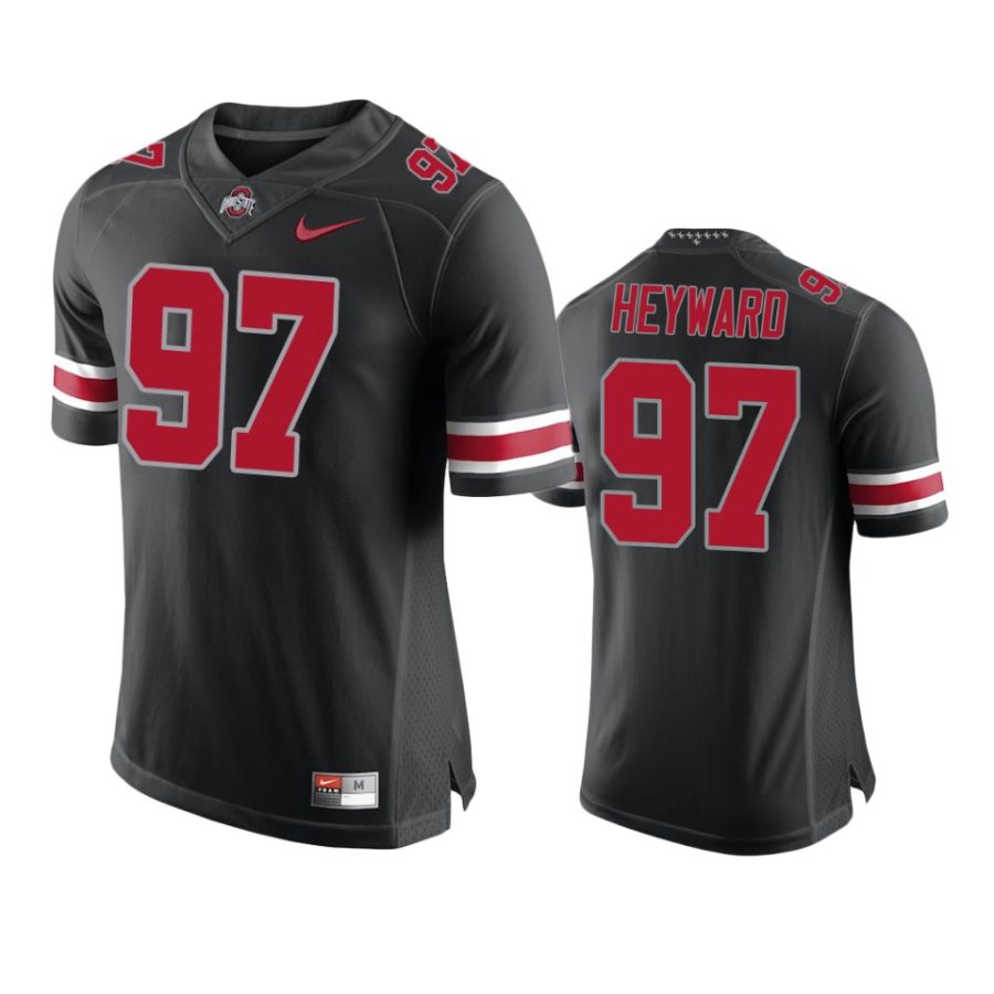 mens ohio state buckeyes cameron heyward black college football jersey