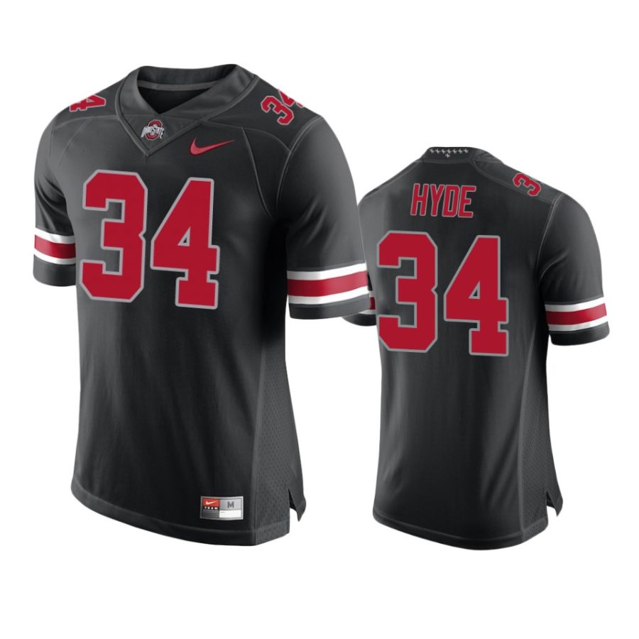 mens ohio state buckeyes carlos hyde black college football jersey