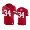 mens ohio state buckeyes carlos hyde red college football jersey