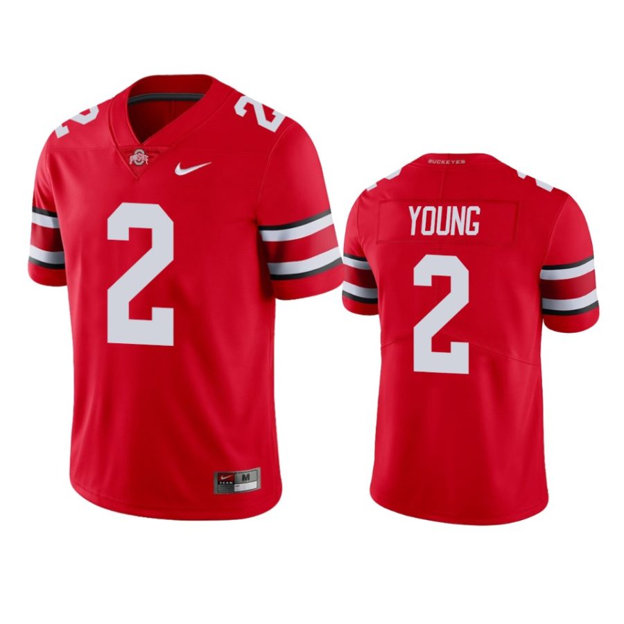 mens ohio state buckeyes chase young scarlet college football jersey