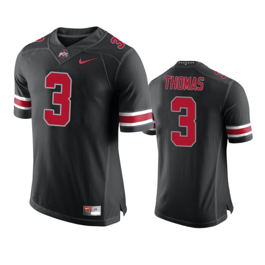 mens ohio state buckeyes michael thomas black college football jersey