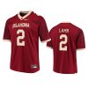 mens oklahoma sooners ceedee lamb maroon limited jersey