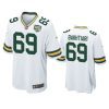 mens packers david bakhtiari white 100 seasons game jersey