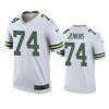 mens packers elgton jenkins white color rush legend jersey