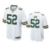 mens packers rashan gary white game jersey