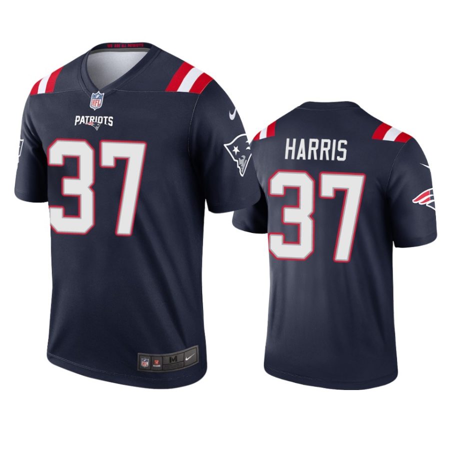 mens patriots damien harris navy 2020 legend jersey