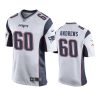 mens patriots david andrews white game jersey