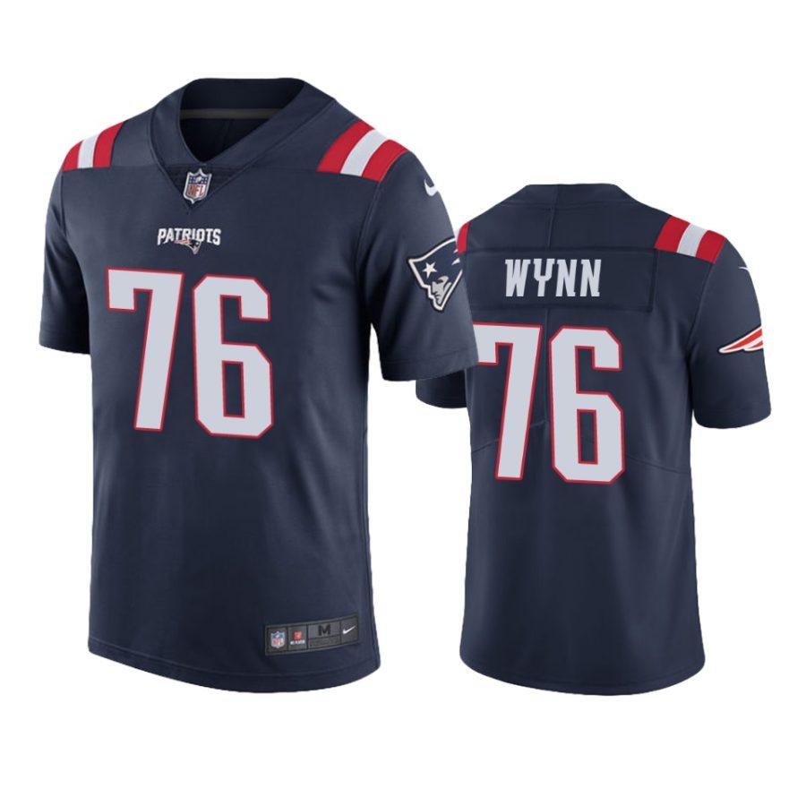 mens patriots isaiah wynn navy color rush limited jersey