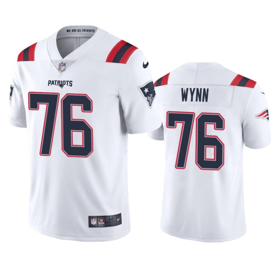 mens patriots isaiah wynn white 2020 vapor limited jersey