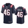 mens patriots james develin navy 2020 game jersey